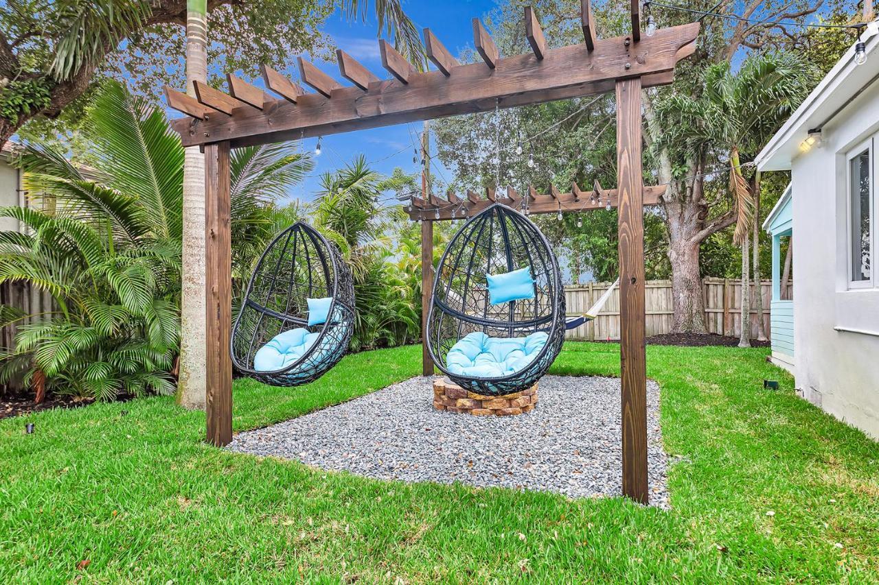 Welcome To Paradise! Secluded 4 Bed, 3 Bath, Pool Fort Lauderdale Eksteriør bilde