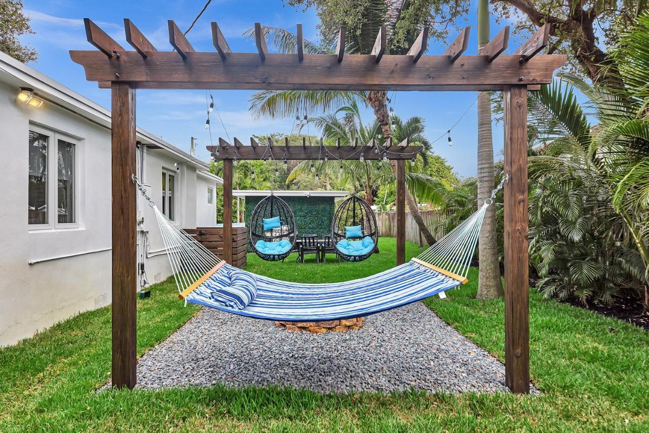 Welcome To Paradise! Secluded 4 Bed, 3 Bath, Pool Fort Lauderdale Eksteriør bilde