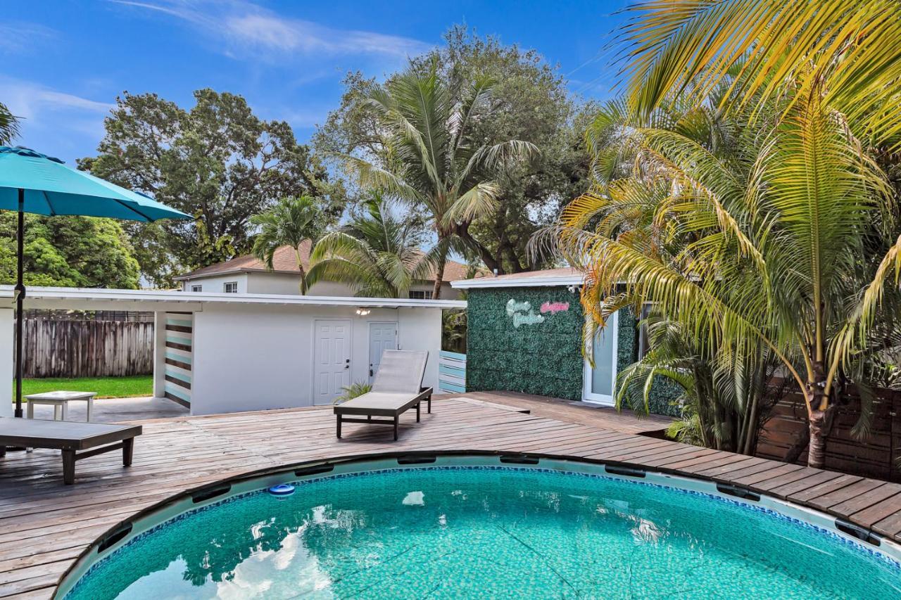 Welcome To Paradise! Secluded 4 Bed, 3 Bath, Pool Fort Lauderdale Eksteriør bilde